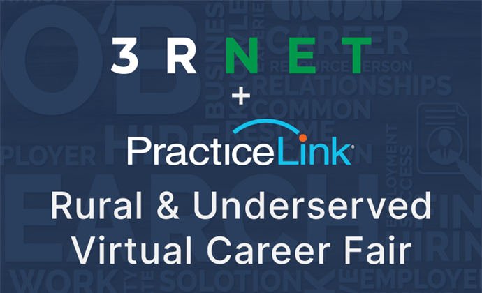 3RNET + PracticeLink Virtual Career Fair